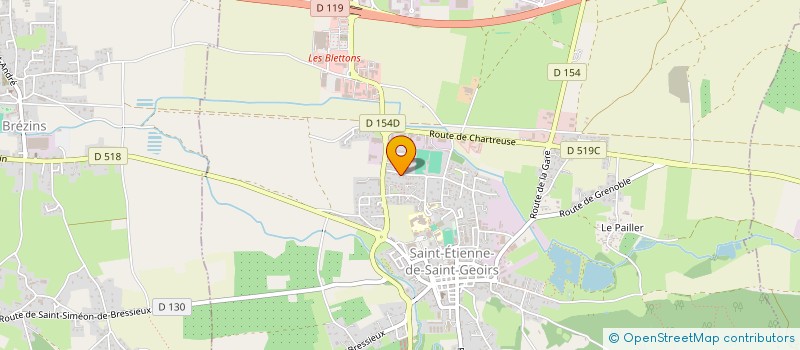 localisation de l'entreprise CG3HO  SAINT-ETIENNE-DE-SAINT-GEOIRS