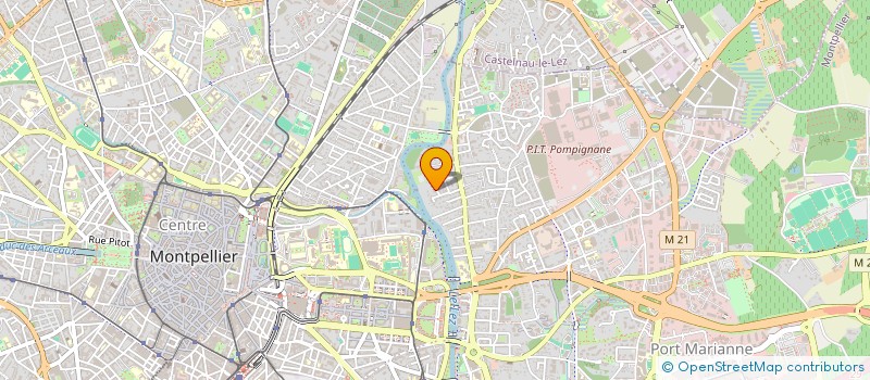 localisation de l'entreprise CGA à MONTPELLIER