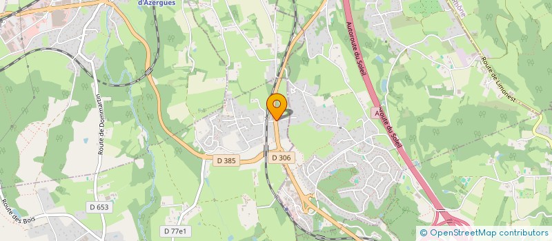 localisation de l'entreprise CGA  CIVRIEUX-D'AZERGUES