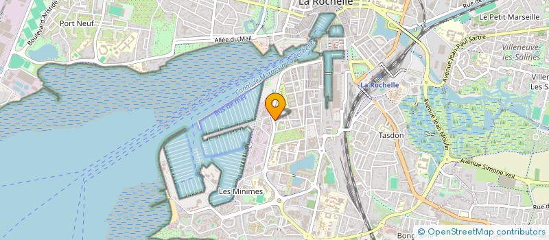 localisation de l'entreprise CGA DU LITTORAL  LA ROCHELLE