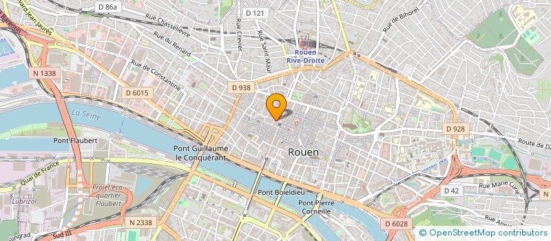 localisation de l'entreprise CGA ET ASSOCIES  ROUEN