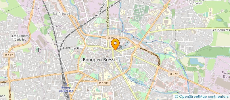 localisation de l'entreprise CGA UNION DEP DE L AIN à BOURG-EN-BRESSE