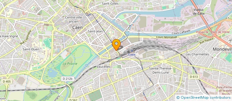 localisation de l'entreprise CGAC à CAEN