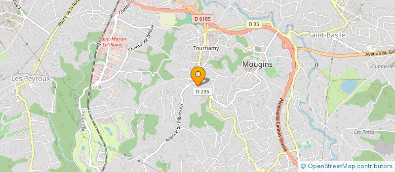 localisation de l'entreprise CGAFM à MOUGINS