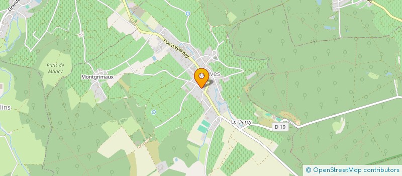 localisation de l'entreprise CGB  LE MESNIL-SUR-OGER