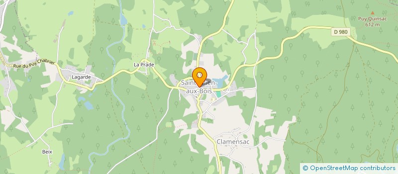 localisation de l'entreprise CGB  SAINT-JULIEN-AUX-BOIS