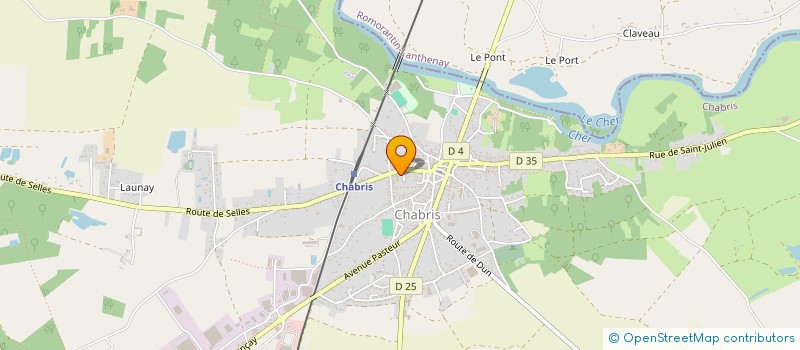 localisation de l'entreprise CGB à CHABRIS