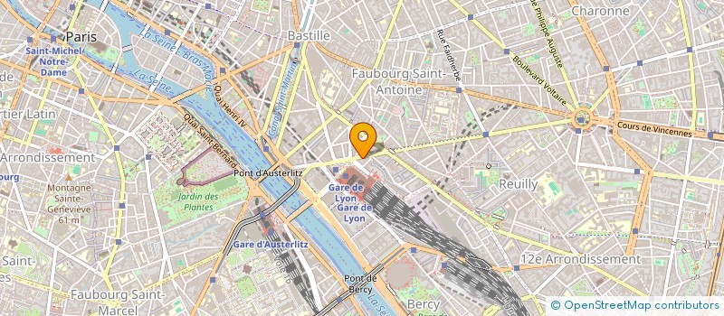 localisation de l'entreprise CGB HOLDING  PARIS