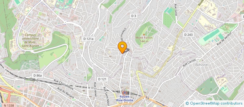 localisation de l'entreprise CGB INVEST  MONT-SAINT-AIGNAN