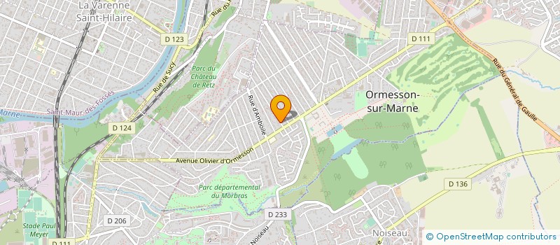 localisation de l'entreprise CGB TORRES  ORMESSON-SUR-MARNE