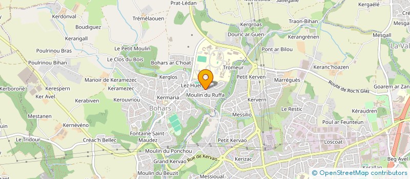 localisation de l'entreprise CGBBD  BOHARS