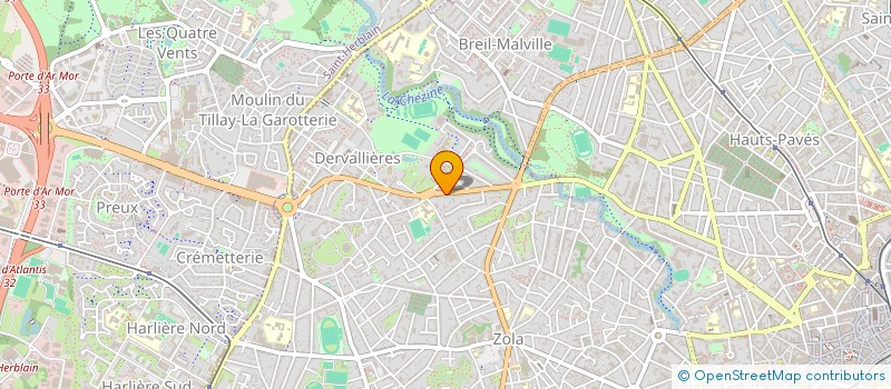 localisation de l'entreprise CGBM HOLDING à NANTES