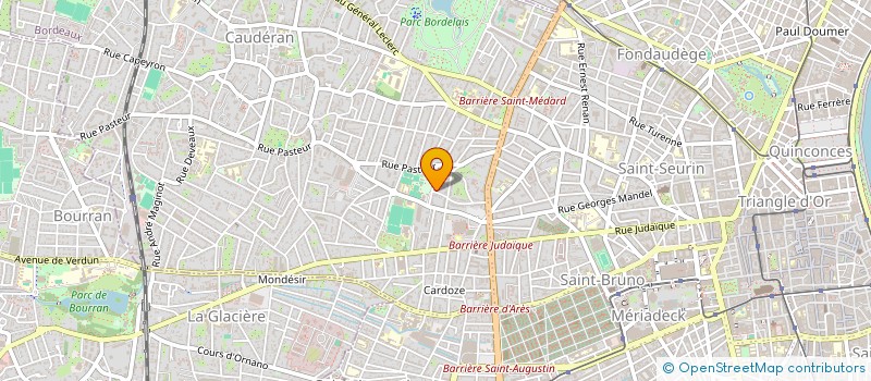 localisation de l'entreprise CGC 66  BORDEAUX