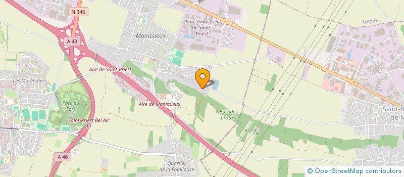 localisation de l'entreprise CGC  SAINT-PRIEST