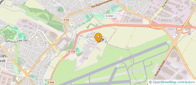 localisation de l'entreprise CGC  BONNEUIL-EN-FRANCE