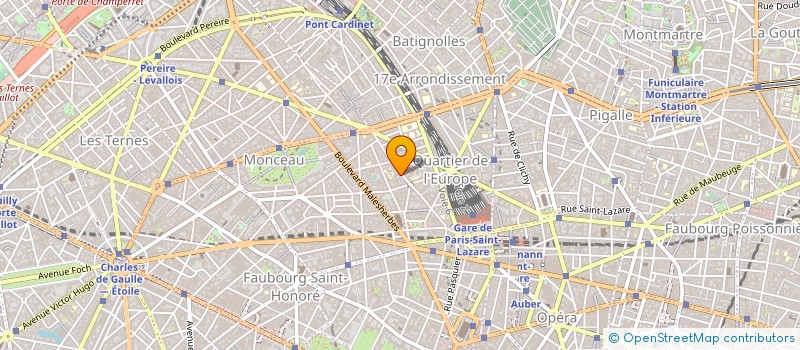 localisation de l'entreprise CGC- CMA  PARIS