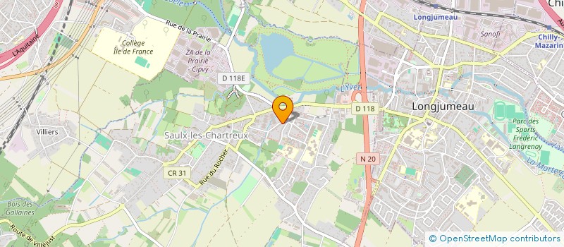 localisation de l'entreprise CGC INOV à SAULX-LES-CHARTREUX