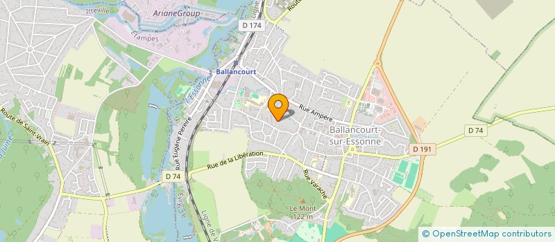 localisation de l'entreprise CGC MURAT à BALLANCOURT-SUR-ESSONNE