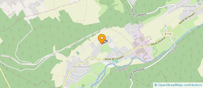 localisation de l'entreprise CGCC  HONDOUVILLE