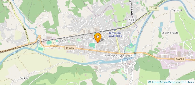 localisation de l'entreprise CGCO  LA FEUILLADE