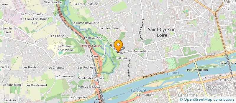 localisation de l'entreprise CGCONSULTING  SAINT-CYR-SUR-LOIRE