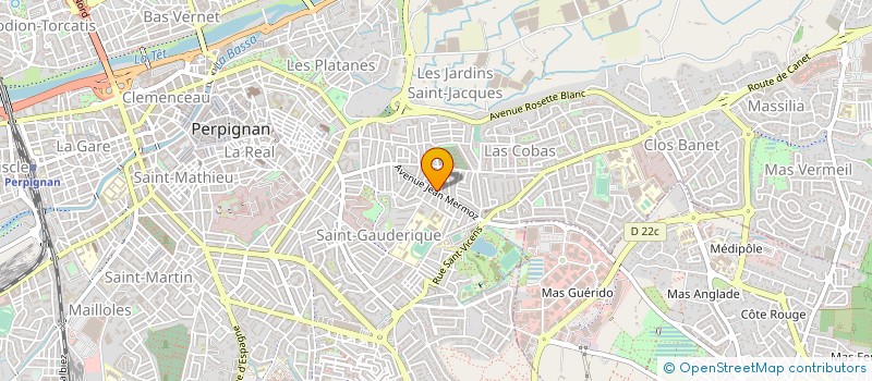 localisation de l'entreprise CGCR à PERPIGNAN
