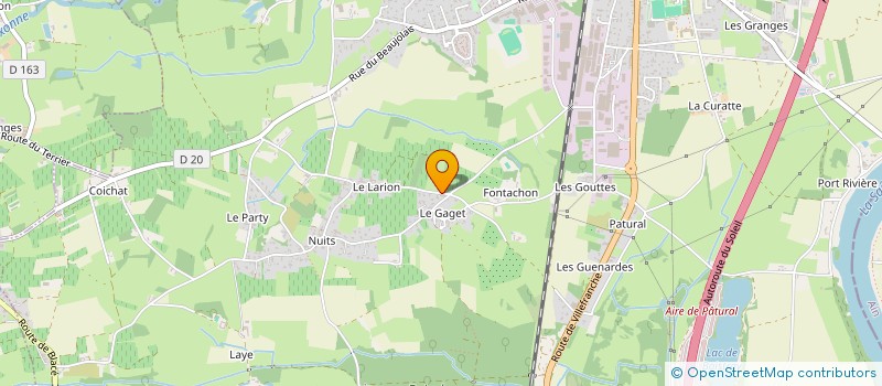 localisation de l'entreprise CGCS BATIMENT  SAINT-GEORGES-DE-RENEINS