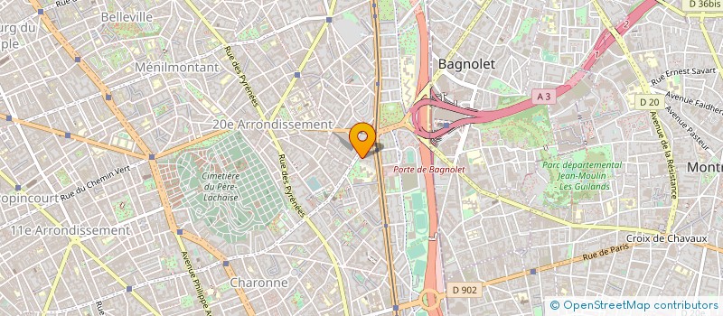 localisation de l'entreprise CGDI CONTRACTANT GENERAL POUR LE DEVELOPPEMENT IMMOBILIER  PARIS