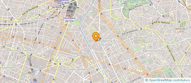 localisation de l'entreprise CGE SERVICE PLUS  PARIS