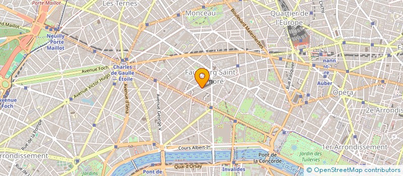 localisation de l'entreprise CGEEF  PARIS