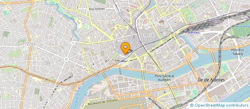localisation de l'entreprise CGEL à NANTES