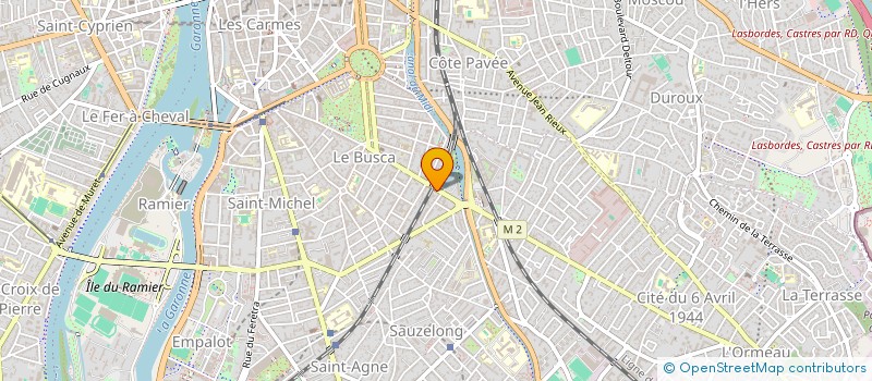 localisation de l'entreprise CGELIN PREVENTION à TOULOUSE