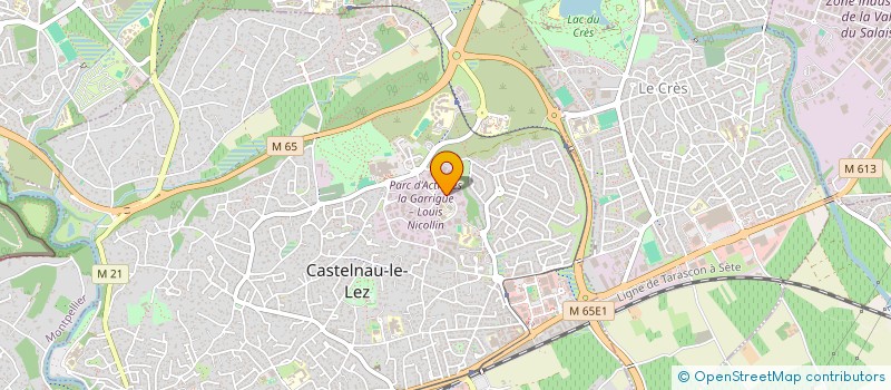 localisation de l'entreprise CGEM PROVENCE LANGUEDOC ROUSSILLON à CASTELNAU-LE-LEZ