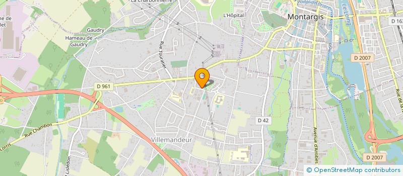 localisation de l'entreprise CGF AUTOMOBILES à VILLEMANDEUR