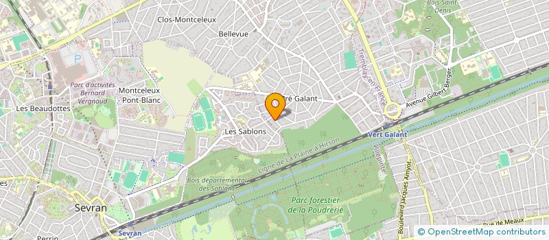localisation de l'entreprise CGF CONSULTINNG à VILLEPINTE