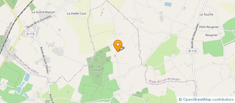 localisation de l'entreprise CGF IMMO  VERRIERES-EN-ANJOU