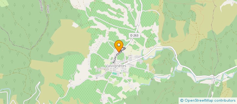 localisation de l'entreprise CGFINANCEETSTRATEGIE  VALVIGNERES