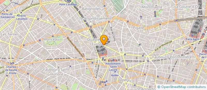 localisation de l'entreprise CGH  PARIS