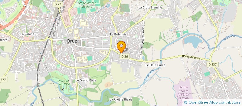 localisation de l'entreprise CGHP BEESPOKE CONSULTING à SAINT-SEBASTIEN-SUR-LOIRE