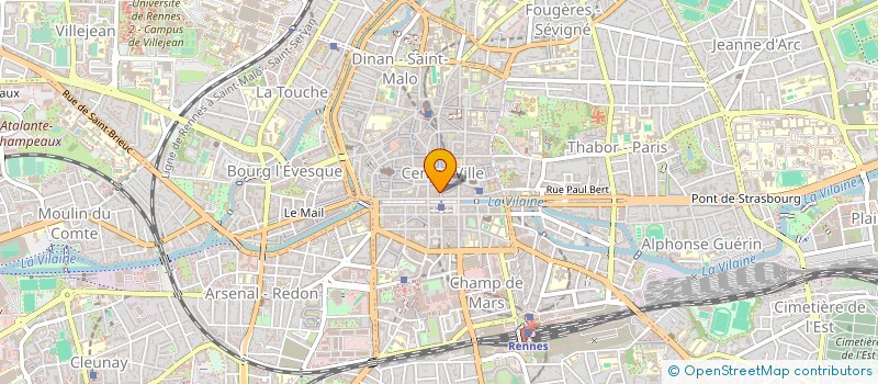 localisation de l'entreprise CGI  RENNES