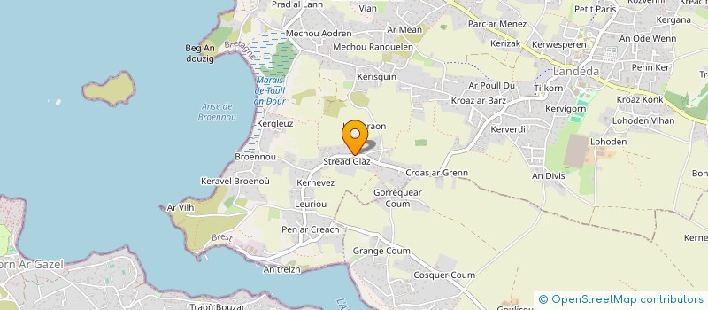 localisation de l'entreprise CGI  LANDEDA