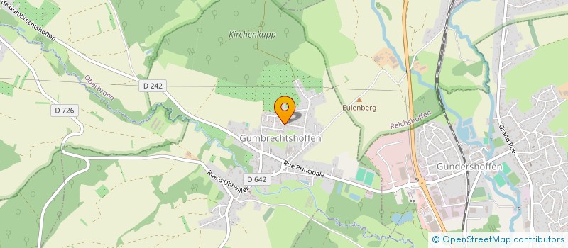 localisation de l'entreprise CGI  GUMBRECHTSHOFFEN