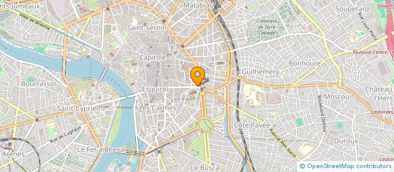 localisation de l'entreprise CGI CENTRE DE GESTION IMMOBILIERE à TOULOUSE
