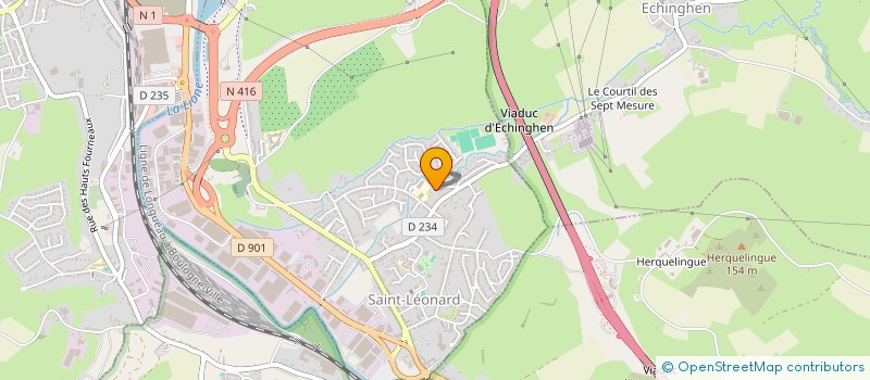 localisation de l'entreprise CGIC à SAINT-LEONARD