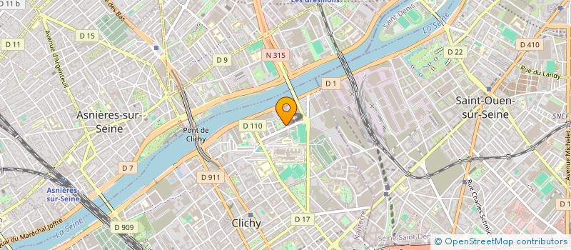 localisation de l'entreprise CGID à CLICHY