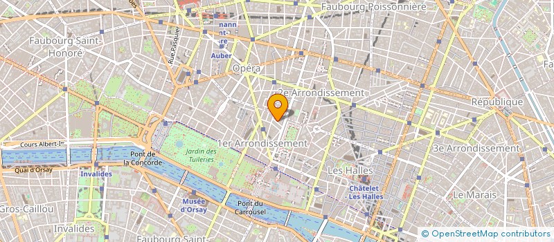 localisation de l'entreprise CGJLB IMMOBILIER  PARIS