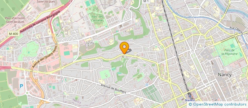 localisation de l'entreprise CGK  NANCY