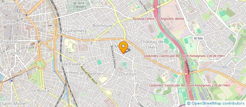 localisation de l'entreprise CGL à TOULOUSE