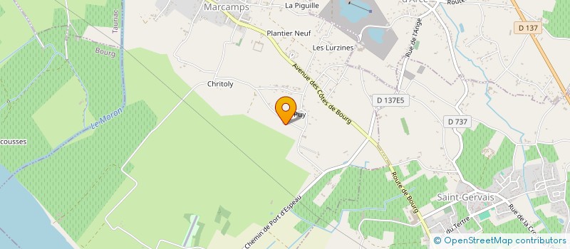 localisation de l'entreprise CGL ALTERNATIVES  PRIGNAC-ET-MARCAMPS