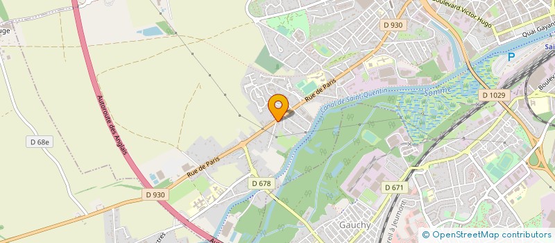 localisation de l'entreprise CGL SECURITE FRANCE à SAINT-QUENTIN